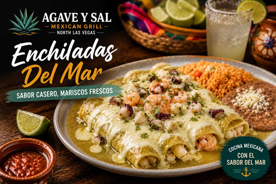 Enchiladas Del Mar en Las Vegas