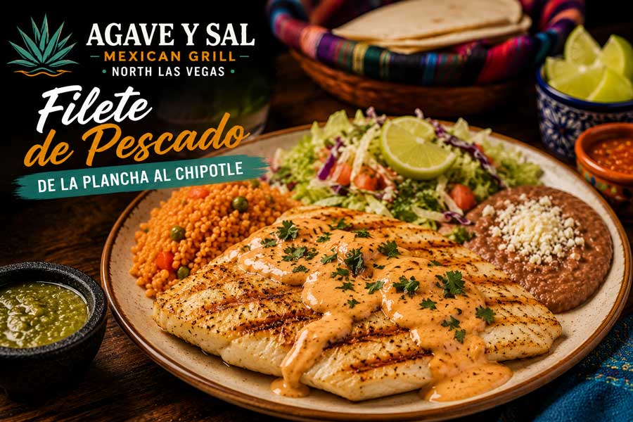 Filete de pescado en Las Vegas
